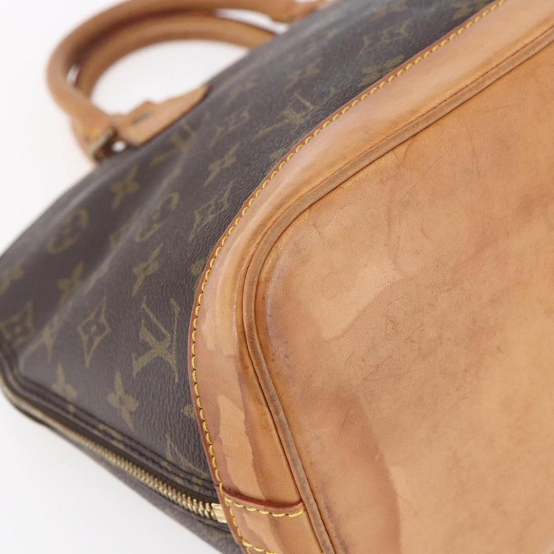 Louis Vuitton Alma Handbag Monogram Canvas