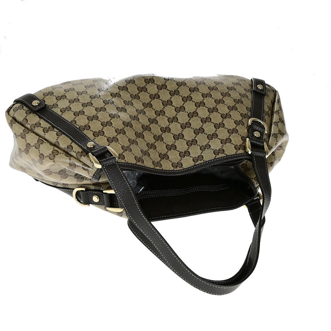Gucci Pelham Shoulder Bag Coated Canvas