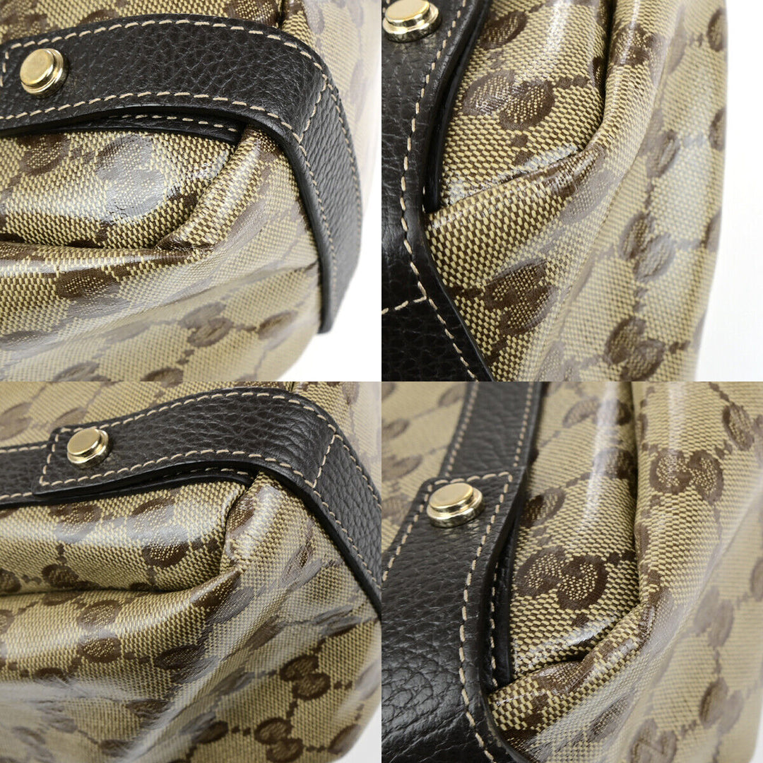 Gucci Pelham Shoulder Bag Coated Canvas