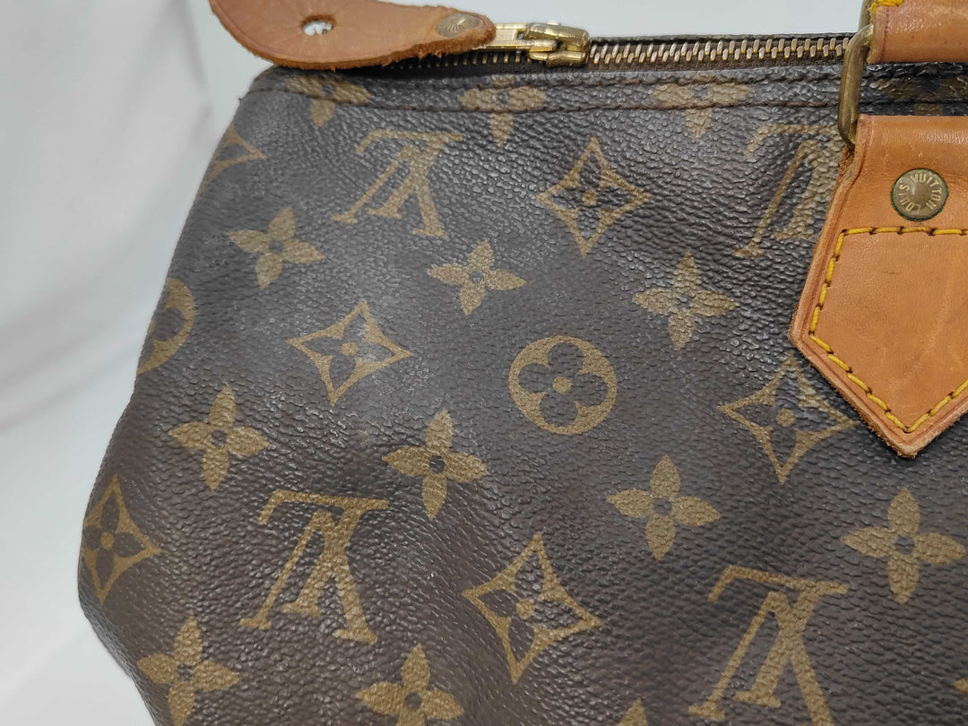 Louis Vuitton Speedy Handbag Monogram Canvas
