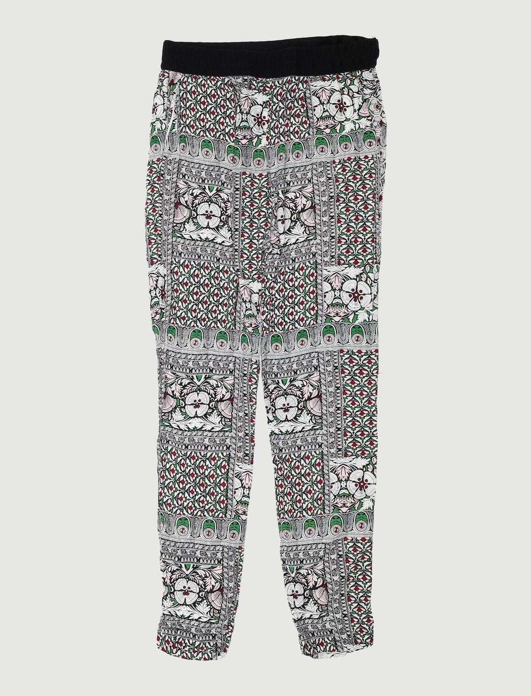 Pantalon Imprimé Avec Ceinture Élastique - Taille S/36
