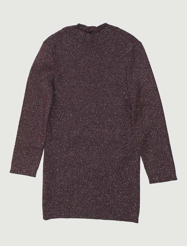 Pull Ajusté En Maille Lurex - Taille M/38