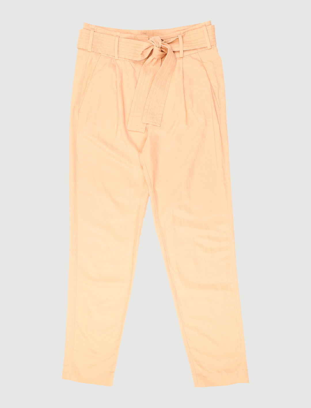 Pantalon Carotte Avec Ceinture - Taille M/38