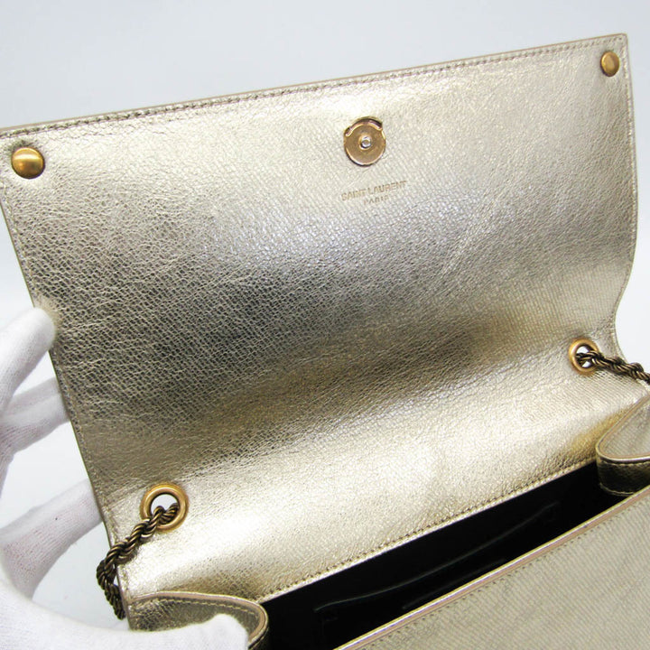 Saint Laurent Classic Monogram Crossbody Bag Calfskin