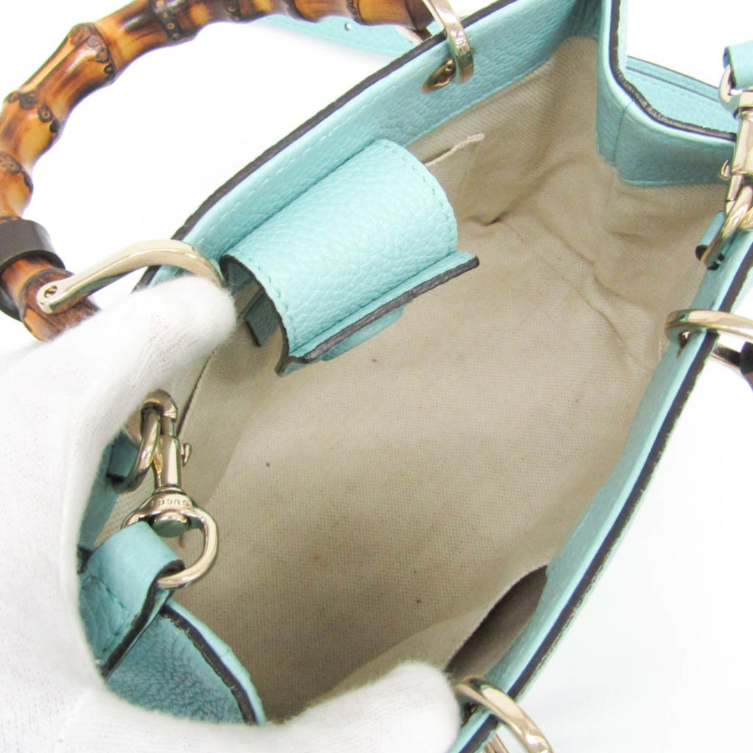 Gucci Bamboo Shopper Tote Leather