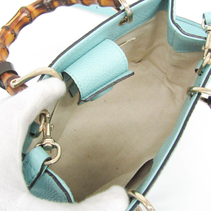 Gucci Bamboo Shopper Tote Leather