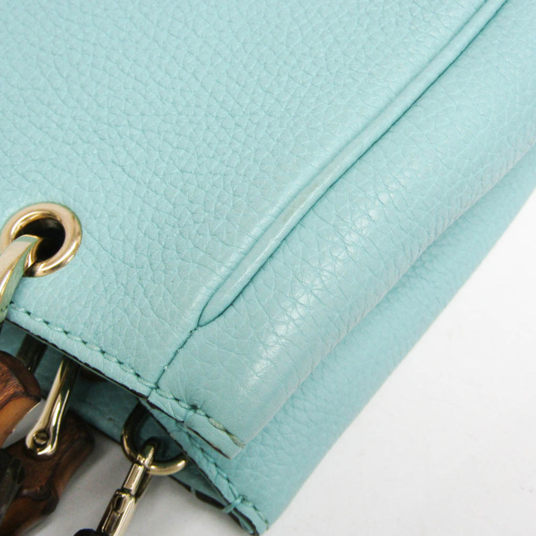 Gucci Bamboo Shopper Tote Leather