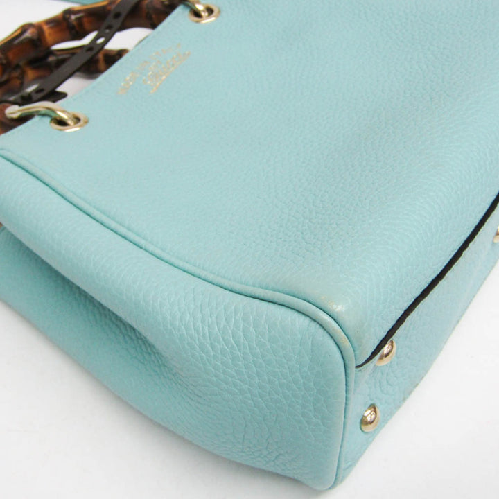 Gucci Bamboo Shopper Tote Leather