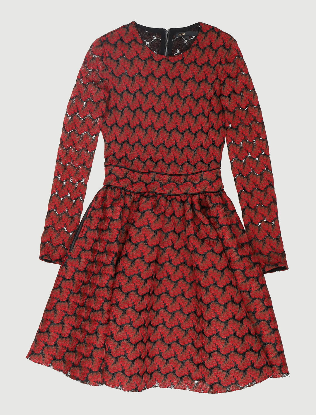 Robe En Dentelle Contrecollée - Taille S/36