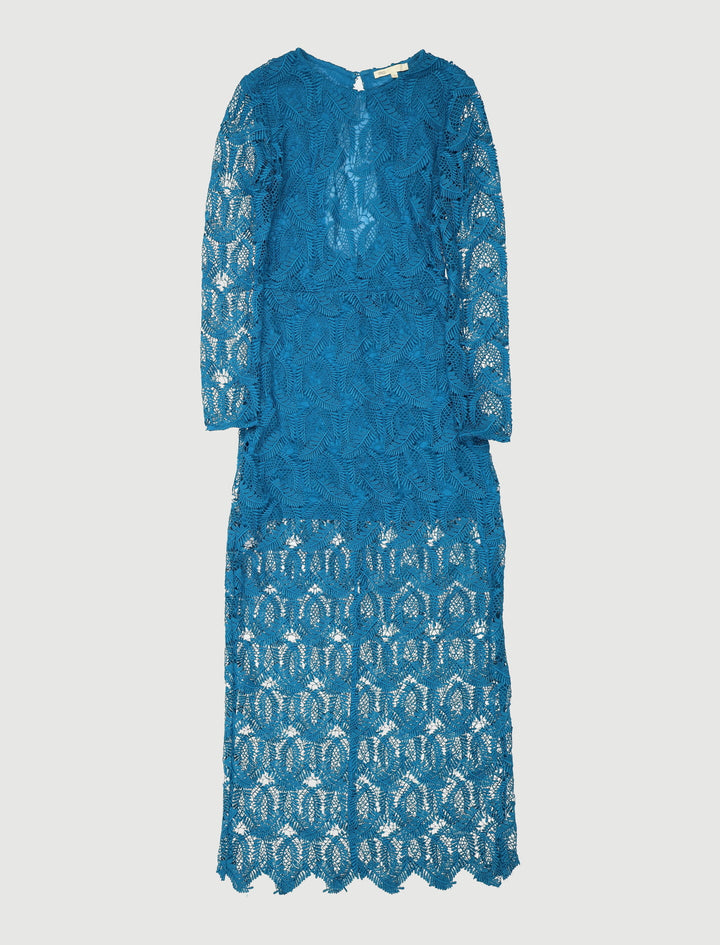 Robe Longue En Dentelle - Taille S/36