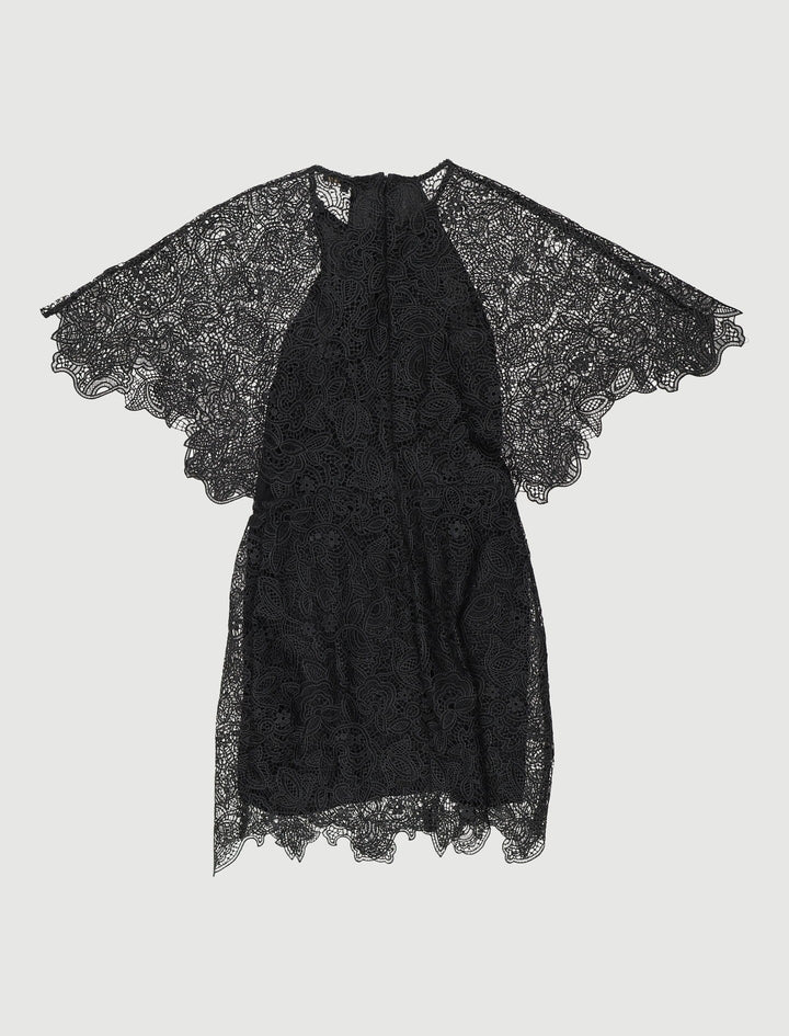 Robe Courte En Guipure - Taille S/36
