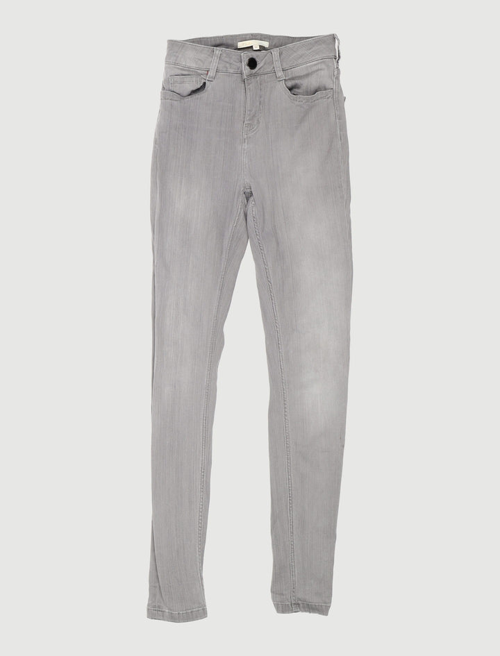 Jean Skinny Taille Haute Avec Broderies - Taille XS/34