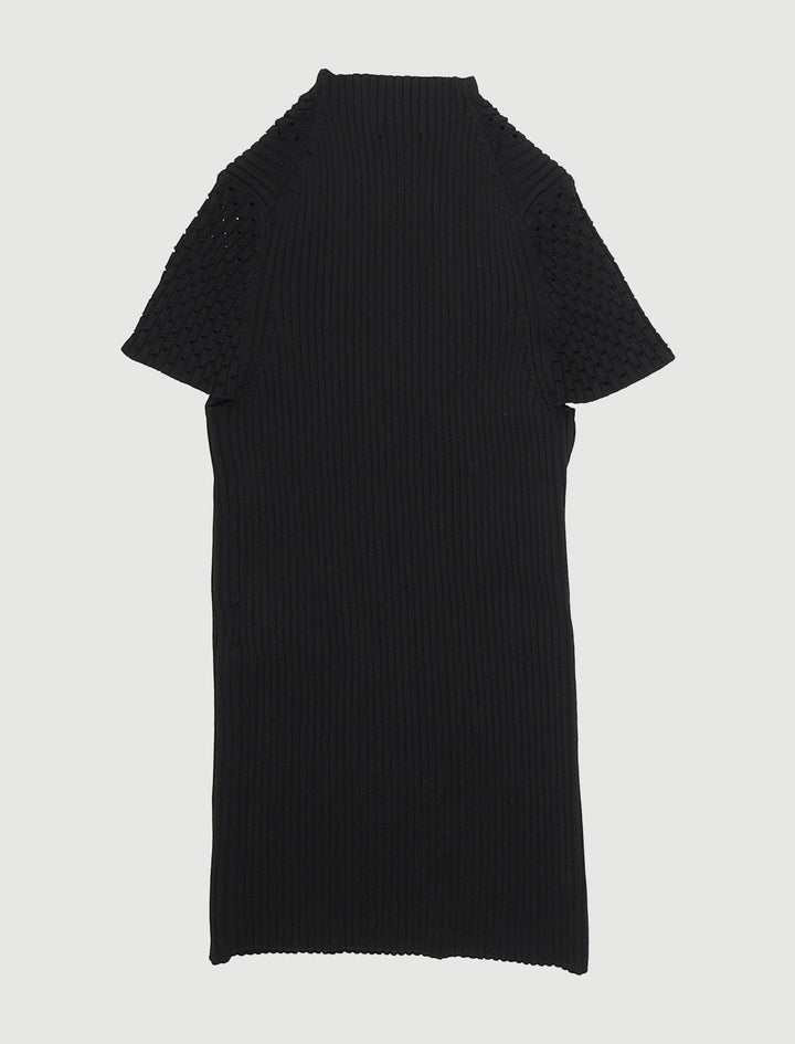 Pull En Maille Côtelée Avec Jours - Taille S/36