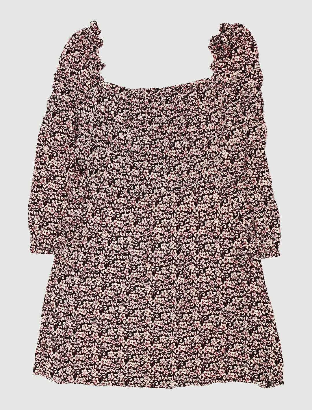 Robe Courte Avec Imprimé Floral - Taille L/40