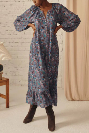 Robe Longue Violette - Taille S/36