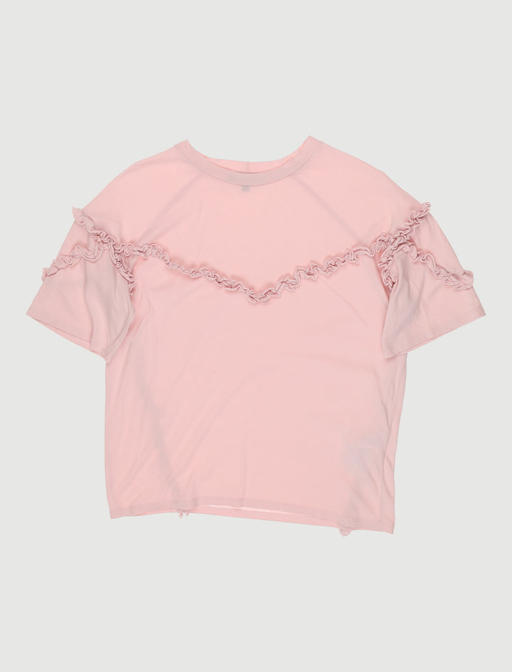 Tee-Shirt Avec Détail Volanté - Taille M/38