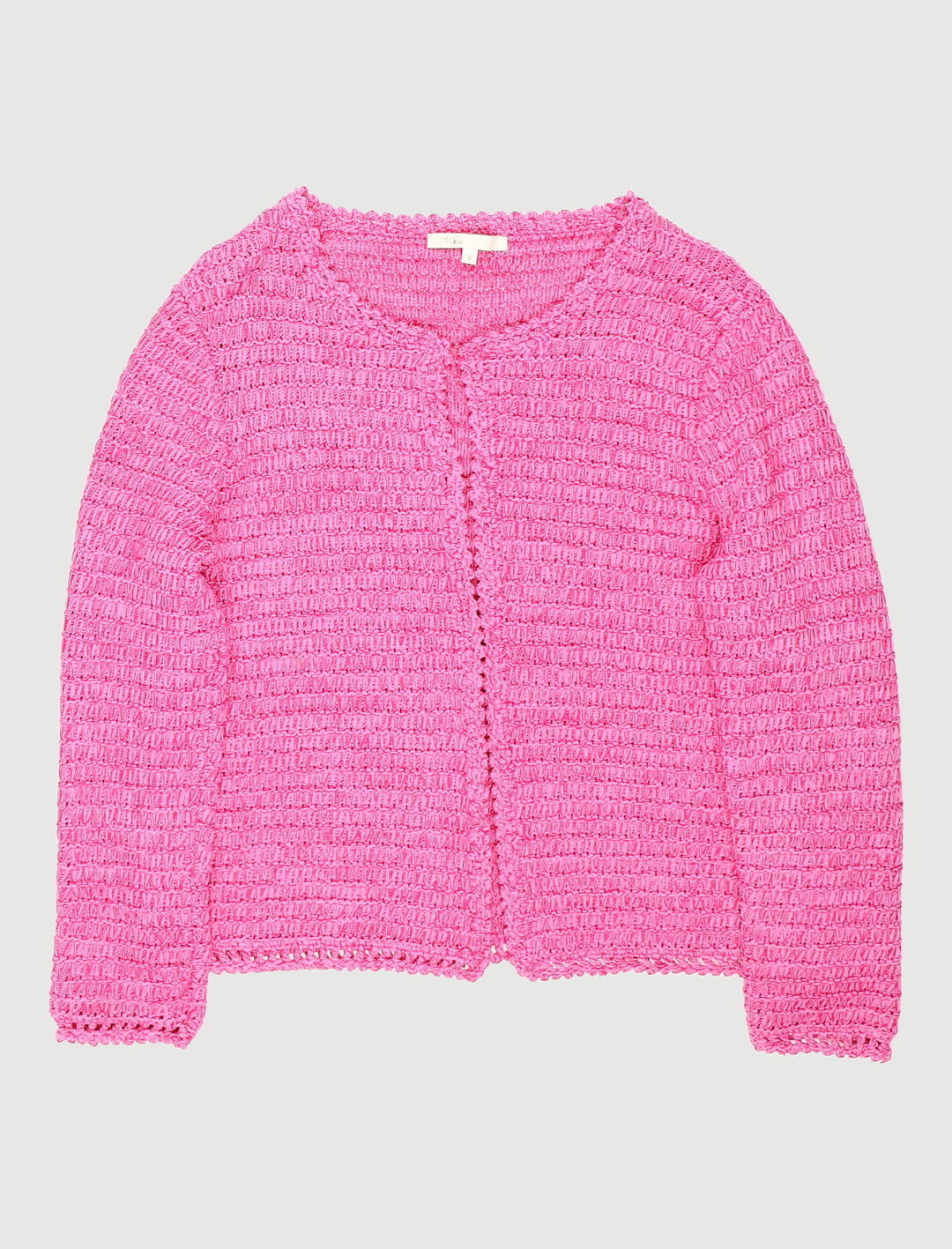 Cardigan Court En Maille Ruban - Taille L/40