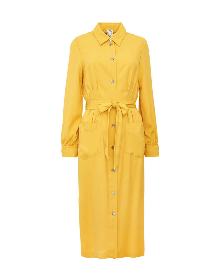 Robe chemise Rosabella ocre - 36