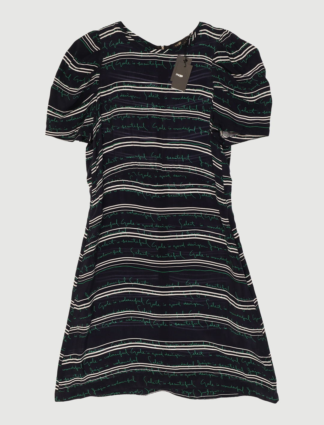 Robe Courte Avec Inscriptions - Taille S/36