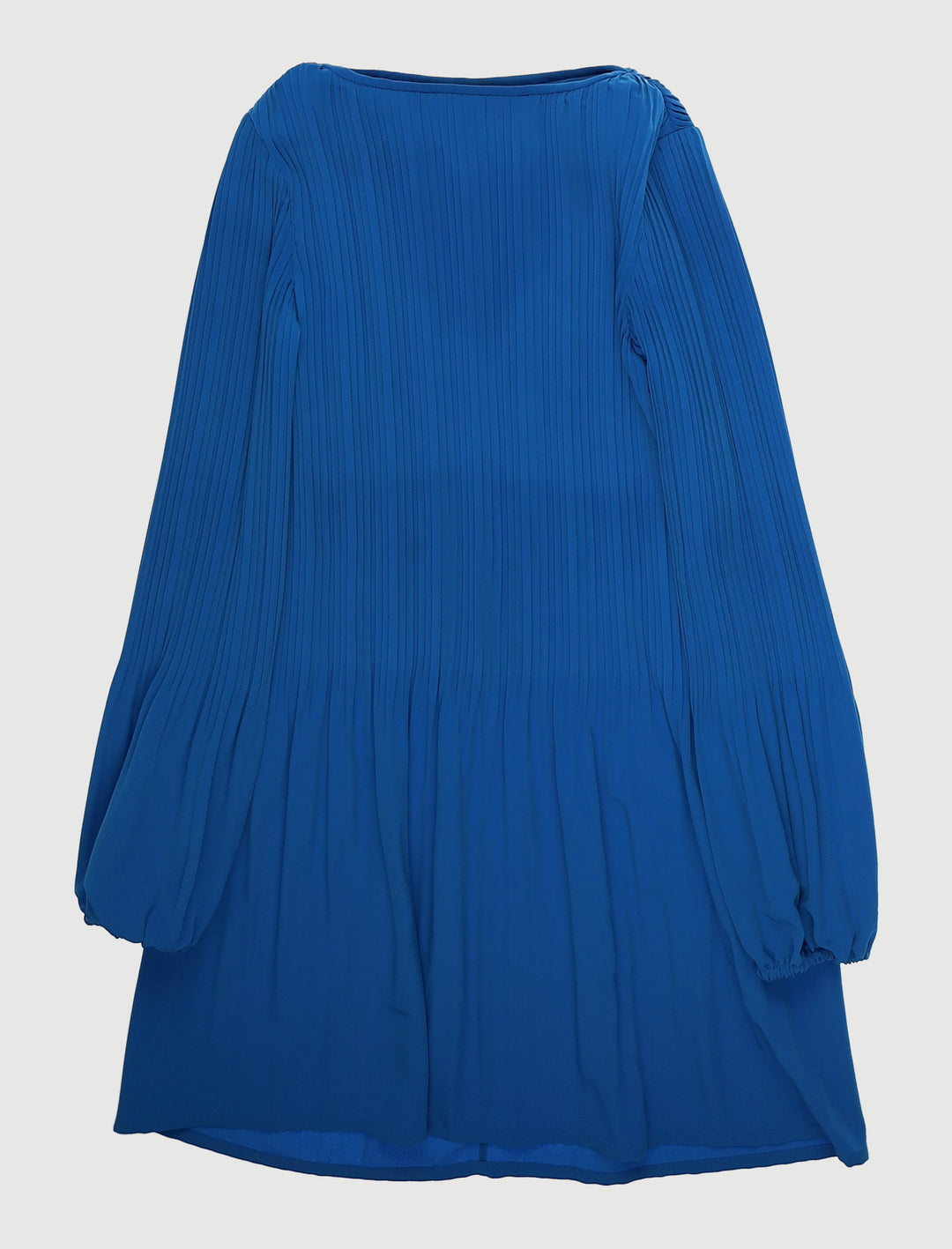Robe Blouse Plissee Bleu - Taille S/36