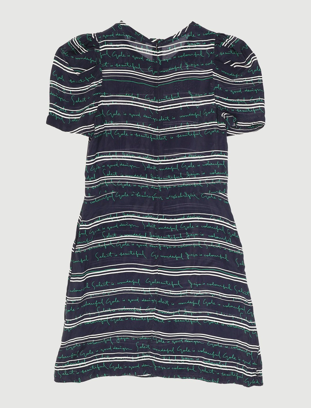 Robe Courte Avec Inscriptions - Taille S/36