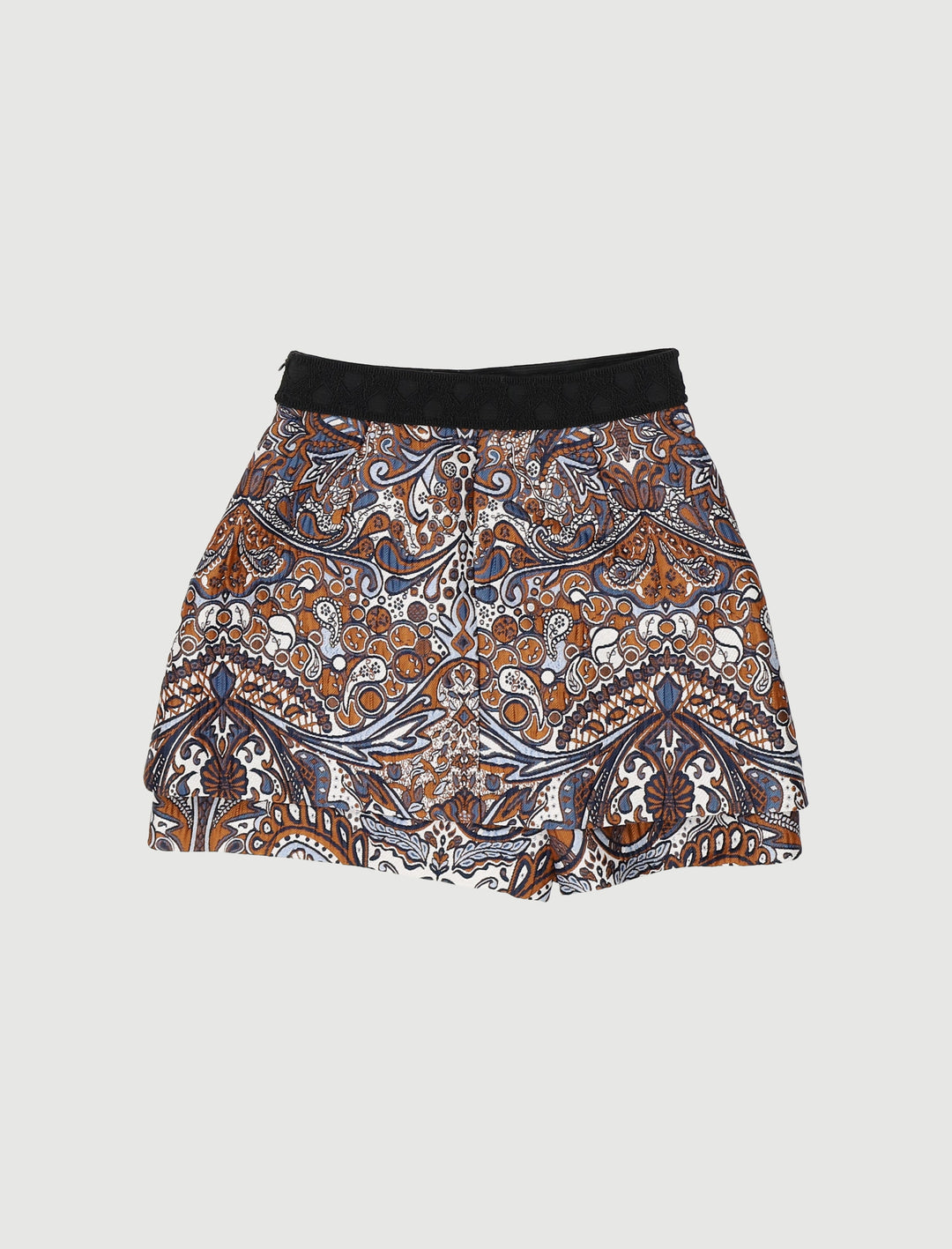 Short Effet 2 En 1 En Jacquard - Taille XS/34