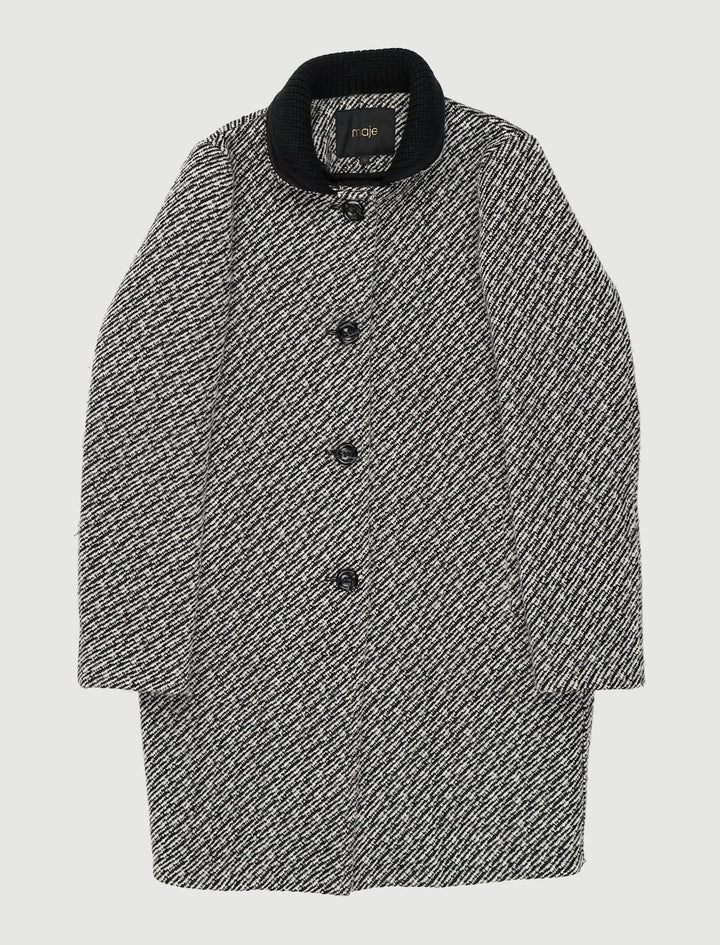 Manteau En Jacquard - Taille S/36