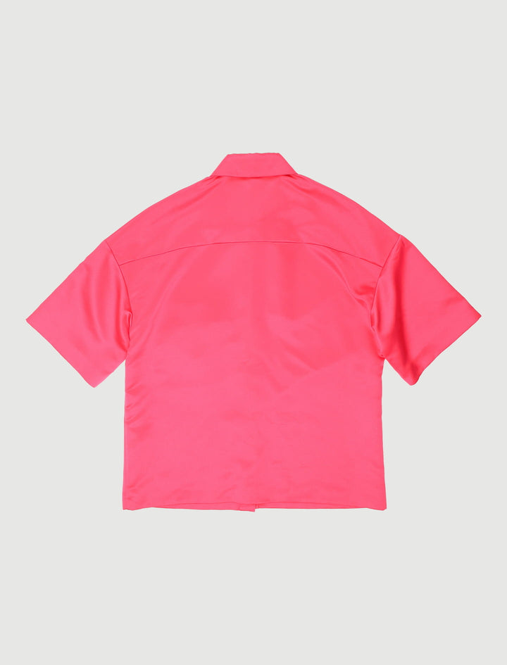 Chemise En Satin À Bijoux Sur La Poche - Taille XS/34