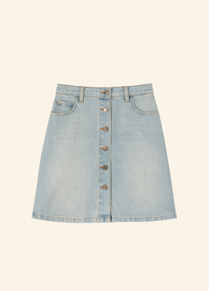 Jupe en jean bleu - Taille XS/34