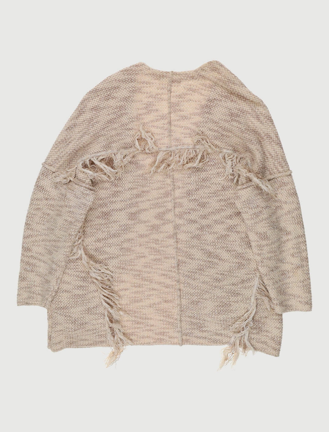 Cardigan Oversized En Maille Chinée - Taille S/36