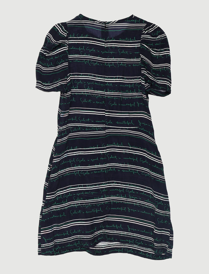 Robe Courte Avec Inscriptions - Taille M/38