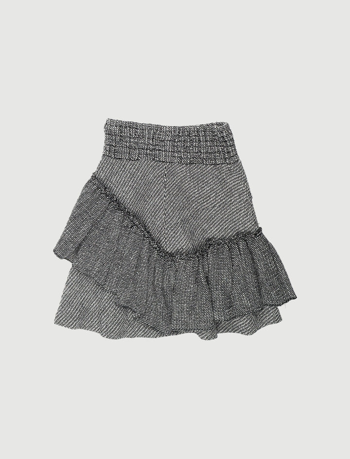 Jupe Jacquard Avec Volants - Taille M/38