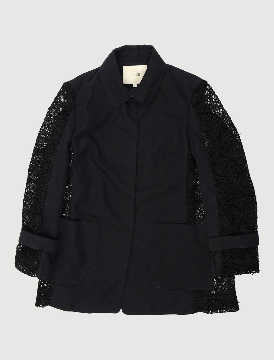 Manteau Avec Découpes En Dentelle - Taille S/36