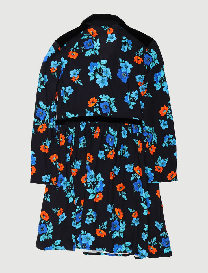 Robe Plissée Imprimée - Taille S/36