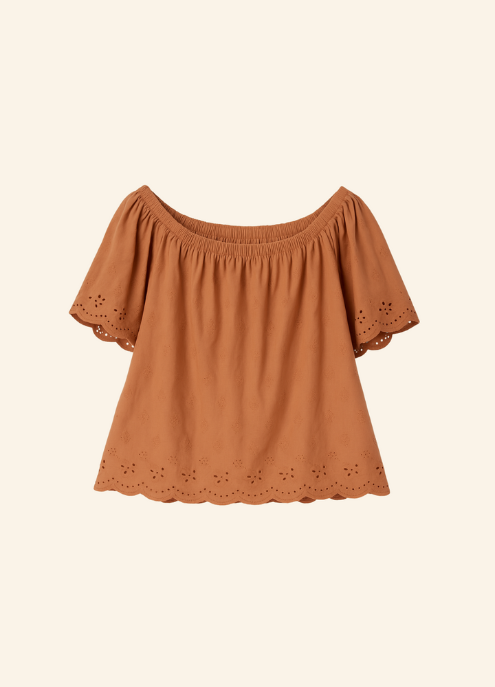 Blouse rose avec détails - Taille S/36