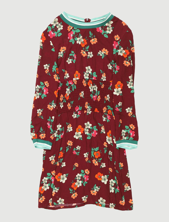 Robe Fluide À Imprimé Rétro - Taille S/36