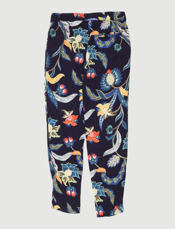 Pantalon Fluide À Imprimé Baroque - Taille XS/34