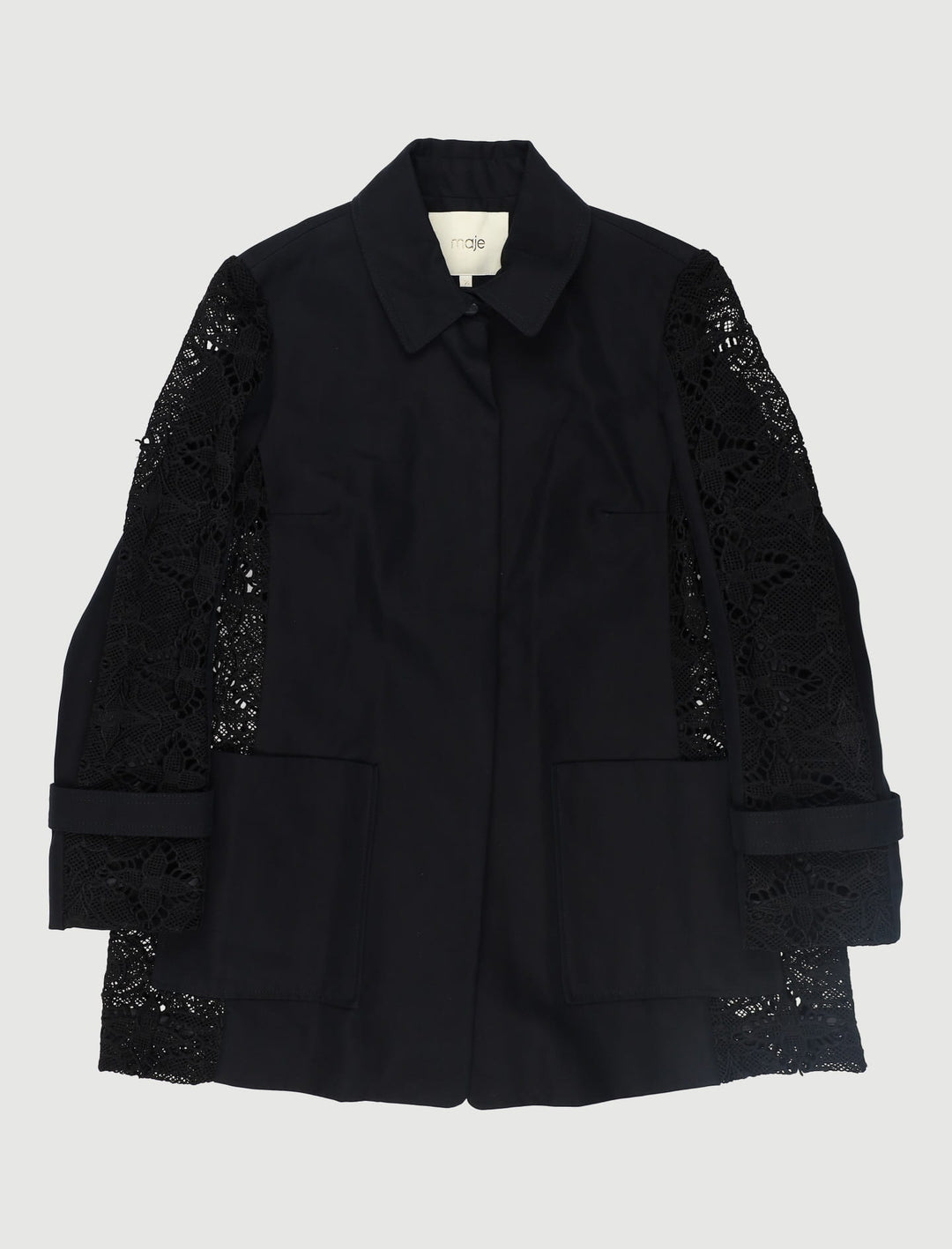 Manteau Avec Découpes En Dentelle - Taille S/36