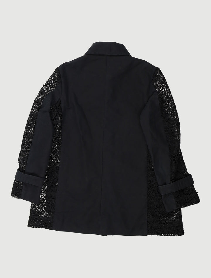 Manteau Avec Découpes En Dentelle - Taille S/36