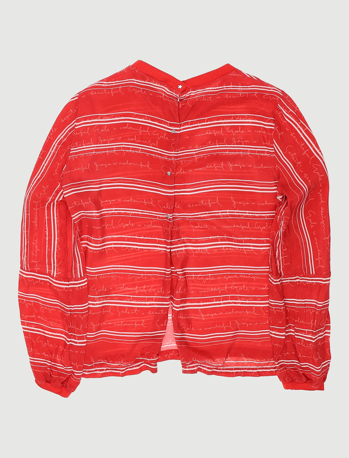 Top Fluide Imprimé Inscriptions - Taille S/36