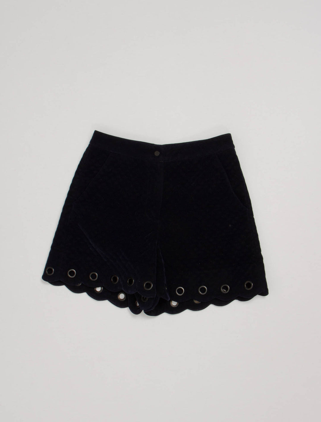 Short En Velours Matelassé - Taille XS/34