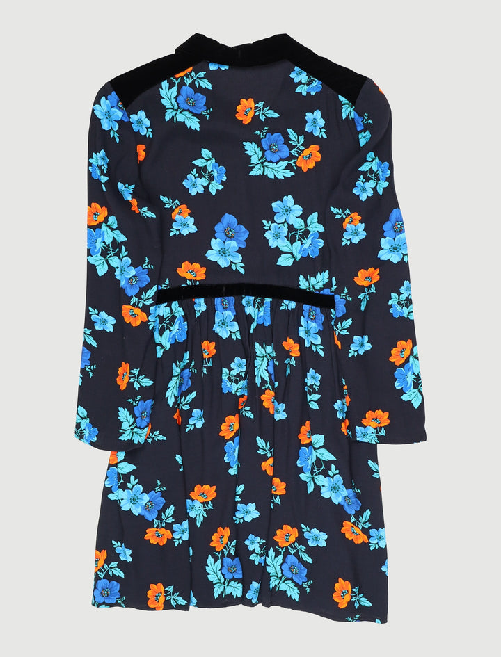 Robe Plissée Imprimée - Taille S/36