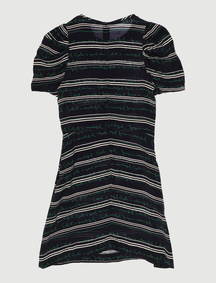 Robe Courte Avec Inscriptions - Taille S/36