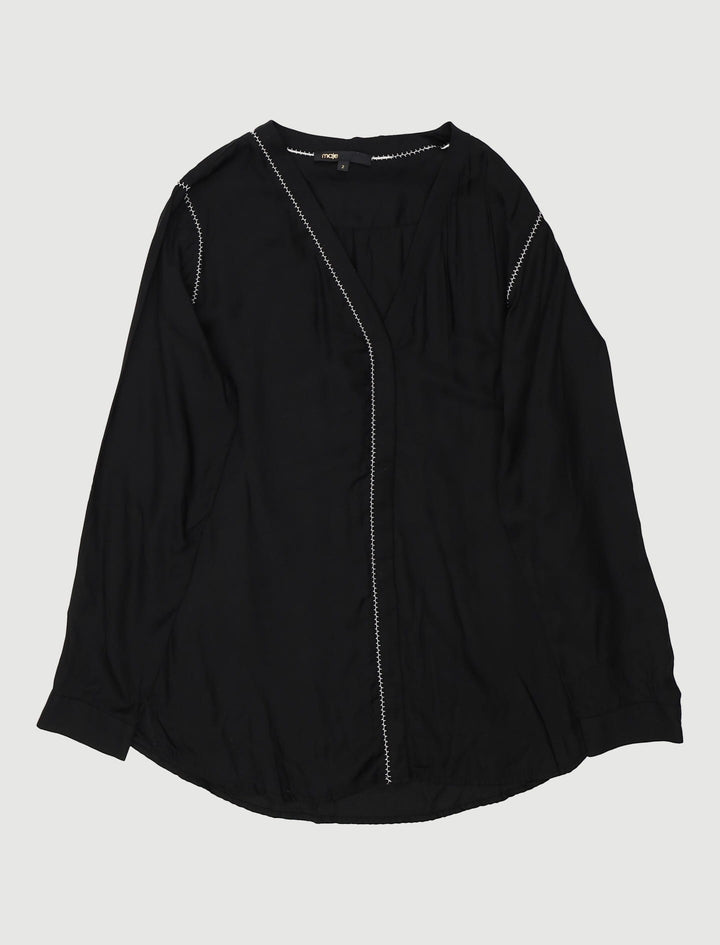 Chemise Soyeuse Avec Jours Échelle - Taille M/38