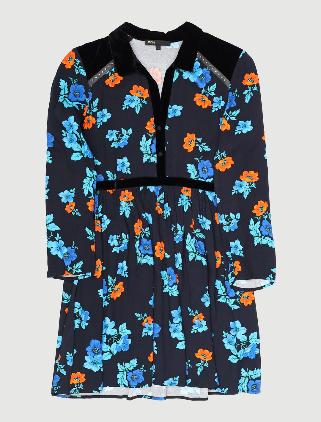 Robe Plissée Imprimée - Taille S/36