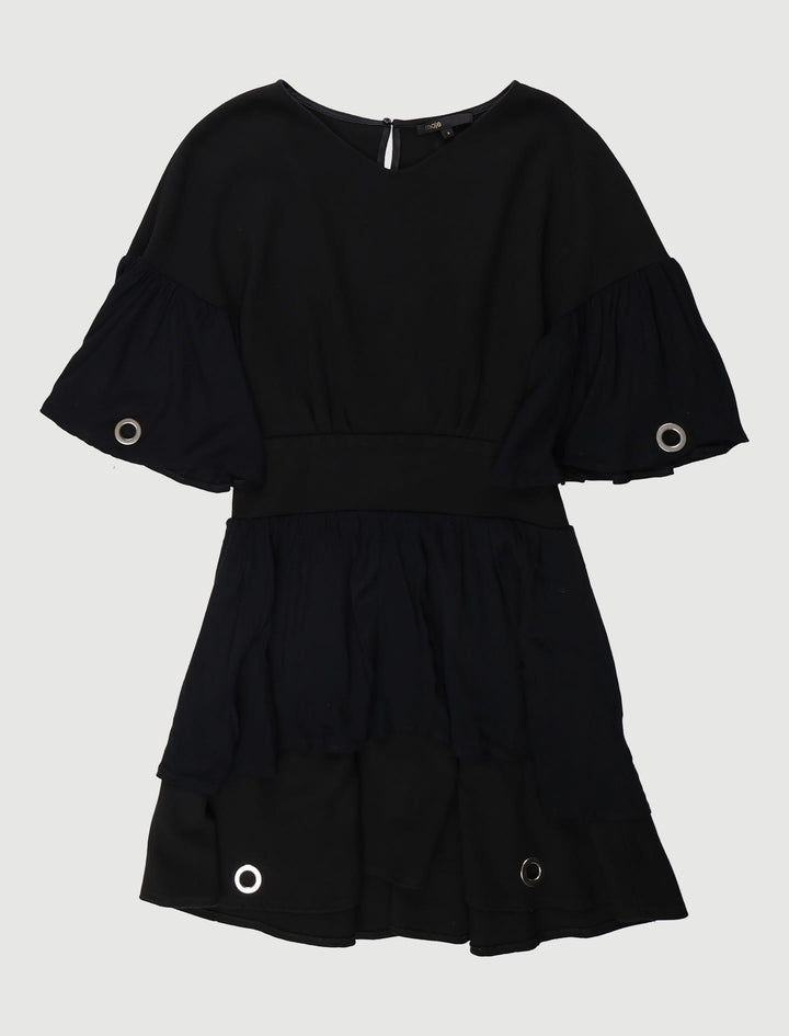 Robe Fluide Avec Œillets - Taille L/40