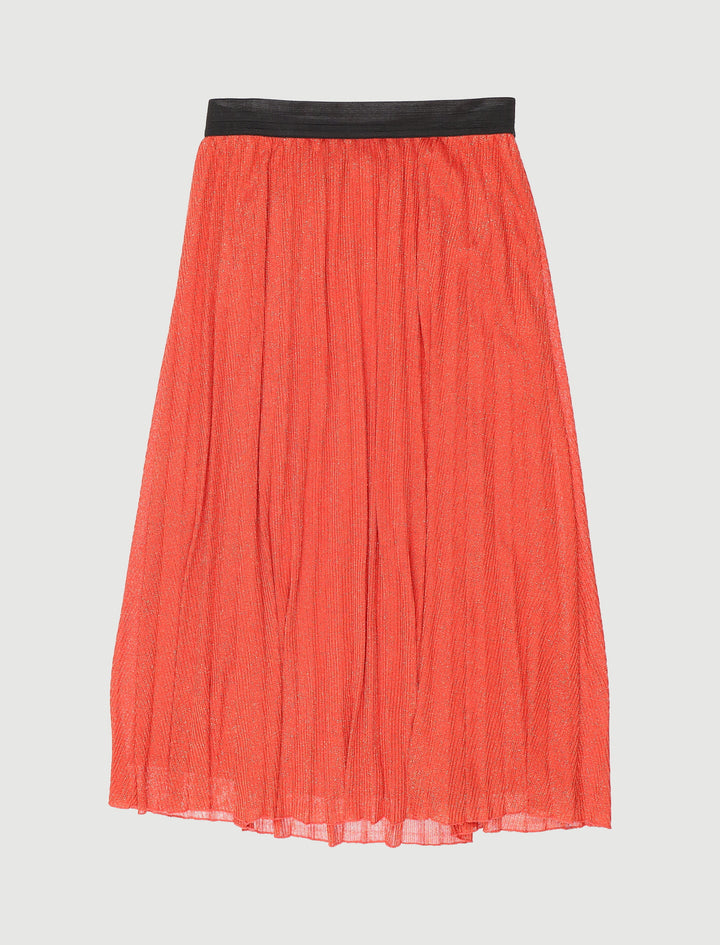 Jupe Plissée En Maille Lurex - Taille S/36
