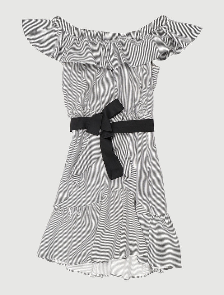 Robe Courte À Rayures - Taille S/36