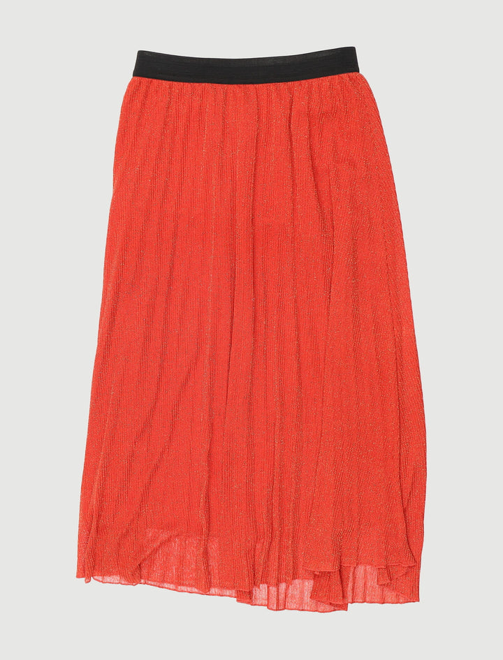 Jupe Plissée En Maille Lurex - Taille S/36