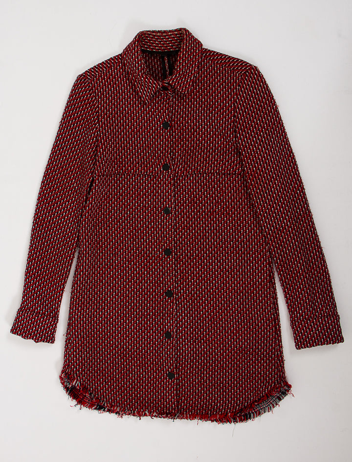 Robe Chemise En Jacquard - Taille S/36